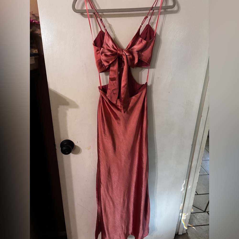 Fortunate One Rose Dress - Picture 2 of 4